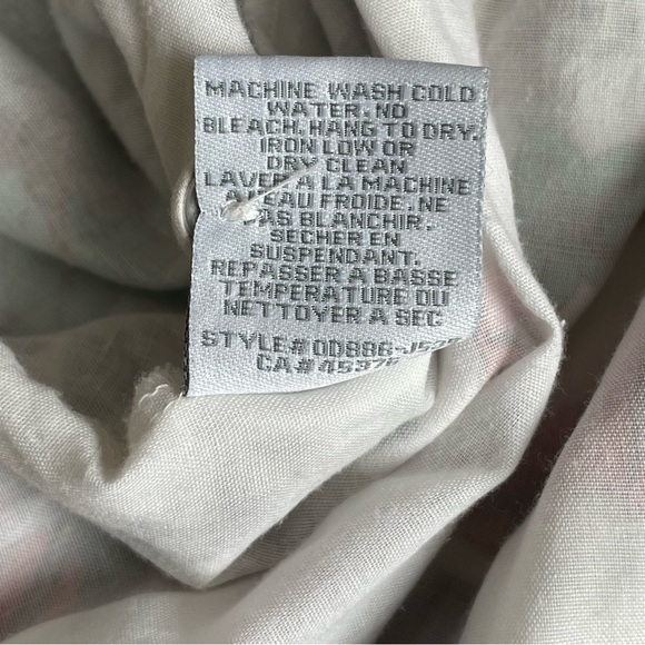 Suzy Shier White Sleeveless Floral Spring/Summer 100% Cotton Dress Size M - Picture 12 of 13